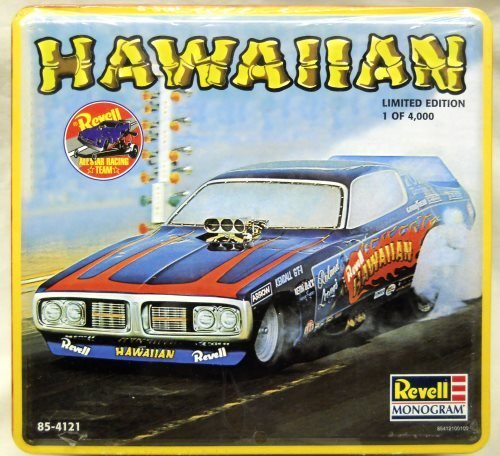 Revell 1/25 Hawaiian Funny Car 1972 Roland Leong Limited Edition Metal Box 1 of 4000, 85-4121 plastic model kit